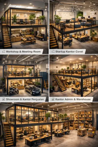 Mezzanine Ruang Kantor di Jelambar
