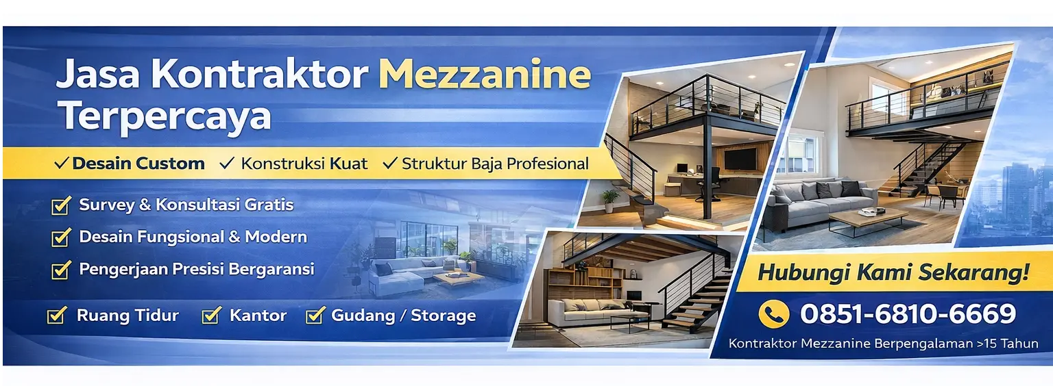 Jasa Pembuatan Mezzanine jelambar Bergaransi